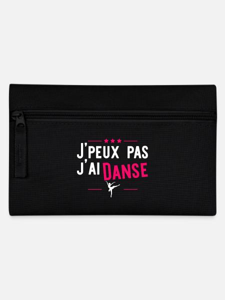 J'ai danse t-shirt humour - Trousse - noir
