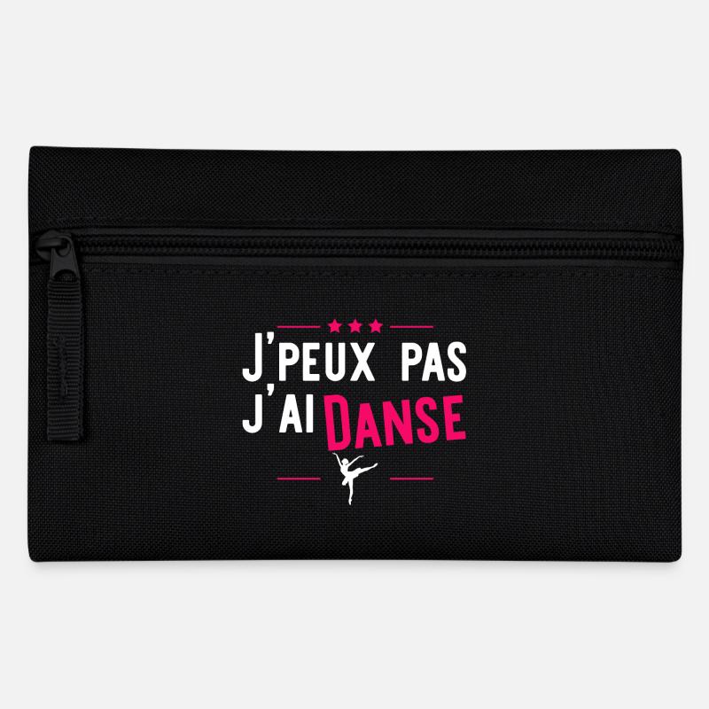 J'ai danse t-shirt humour - Trousse - noir