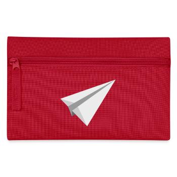 Airplanes Paper Plane Toy cadeau Throw - Trousse - rouge - Devant