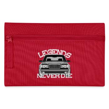W124 legends never die - Pencil Case - red - Front