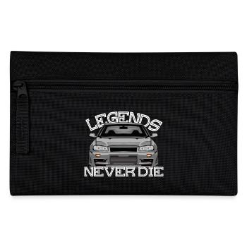 Skyline R34 legends never die - Pencil Case - black - Front
