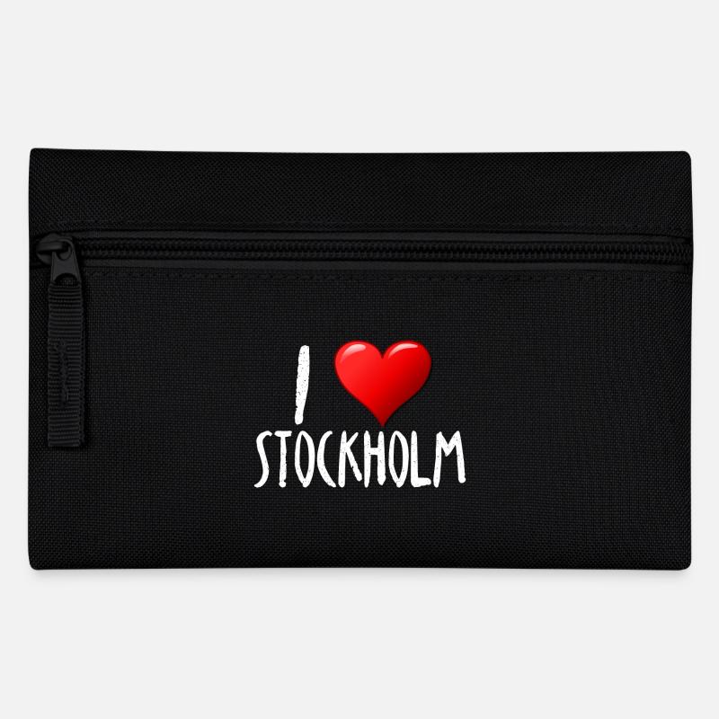 J'aime Stockholm - Trousse - noir