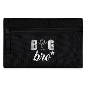 Großer Bruder Big Bro Geschenk Geschwister Kinder - Federtasche - Schwarz - Vorne