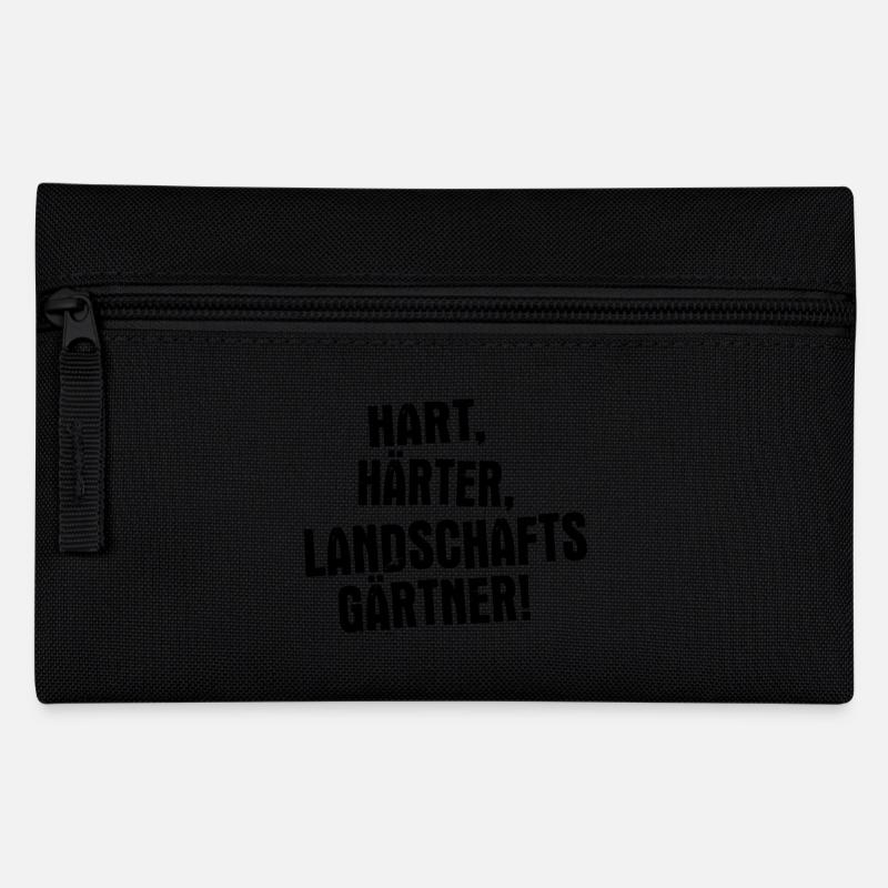 Landschaftsgärtner - Federtasche - Schwarz