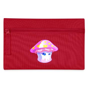 Champignon Fille - Trousse - rouge - Devant