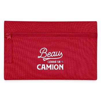 Beau comme un camion - Trousse - rouge - Devant