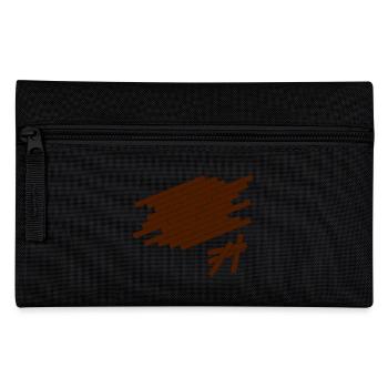 parquet flooring - Pencil Case - black - Front