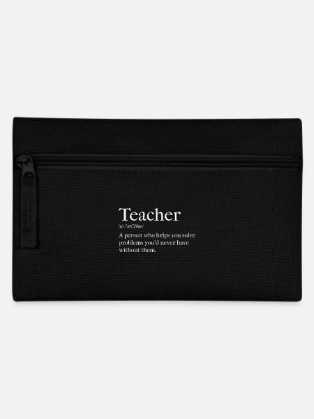 Enseignant - énonciation drôle - Trousse - noir