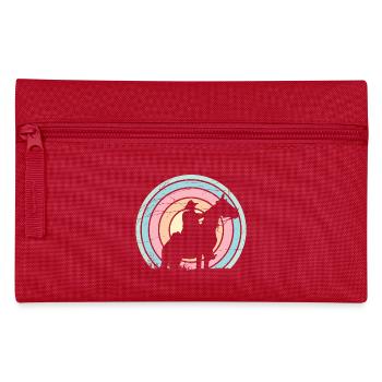 Cowboy - Western - Federtasche - Rot - Vorne