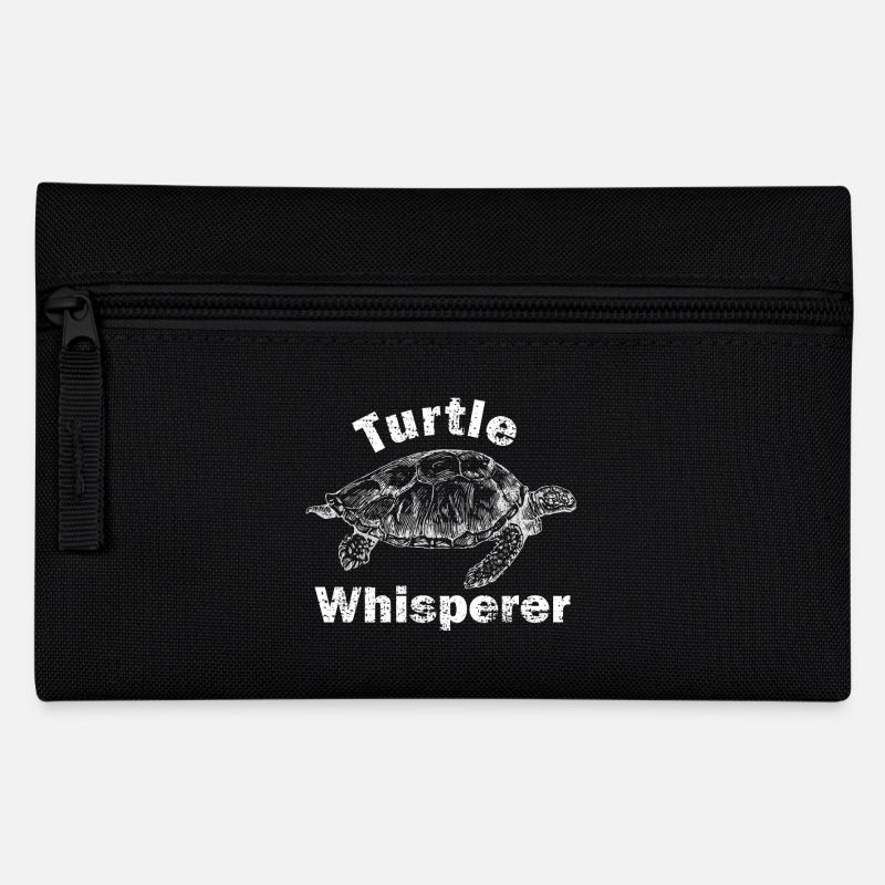 turtle - Pencil Case - black
