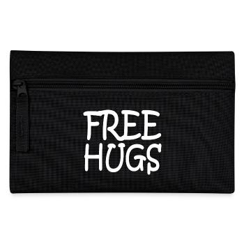 Free hugs - Pencil Case - black - Front