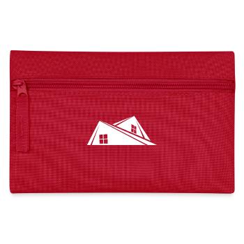 Le toit de la maison - Trousse - rouge - Devant