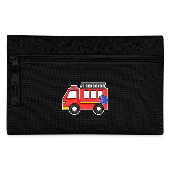 Fire truck - Pencil Case - black - Front