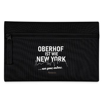 Oberhof ist wie New York - Federtasche - Schwarz - Vorne