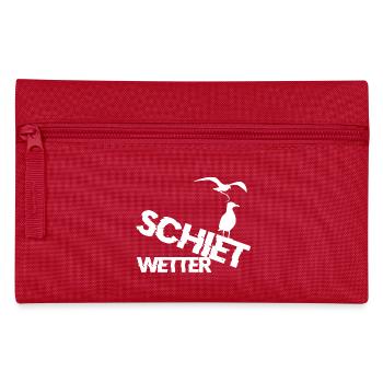 Schiet Wetter - Federtasche - Rot - Vorne