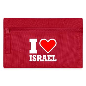 Israel - Pencil Case - red - Front