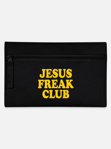 Jesus freak club - Federtasche - Schwarz