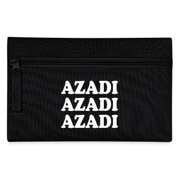 Azadi - Pencil Case - black - Front