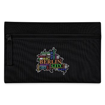 Berlin Vibes-Streetwear für Hauptstadt-Liebhaber - Federtasche - Schwarz - Vorne