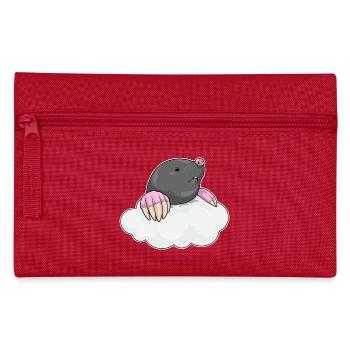 Nuages de taupes - Trousse - rouge - Devant