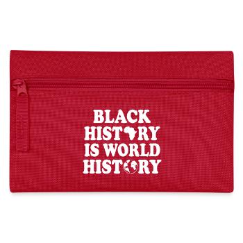 Black history is world history - Trousse - rouge - Devant