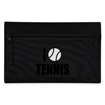 J’adore le tennis - Trousse - noir - Devant