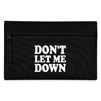 Don't let me down - Trousse - noir - Devant