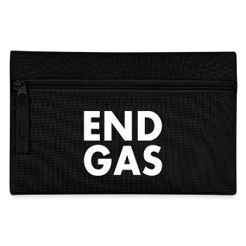 End gas - Federtasche - Schwarz - Vorne