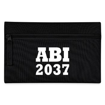 Abi 2037 - Federtasche - Schwarz - Vorne