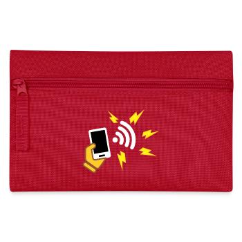 Telefon mit aggressivem Erscheinungsbild - Federtasche - Rot - Vorne