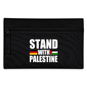 Stand with palestine - Trousse - noir - Devant