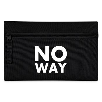 No way - Pencil Case - black - Front