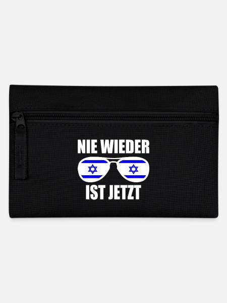 Nie wieder ist jetzt - Federtasche - Schwarz