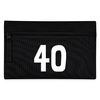 40. 40 YEARS. 40th ANNIVERSARY. 40TH ANNIVERSARY. - Pencil Case - black - Front