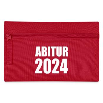 Abitur 2024 - Federtasche - Rot - Vorne