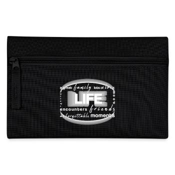 Love Family Friends Life - Pencil Case - black - Front