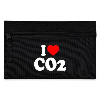 I love co2 - Pencil Case - black - Front