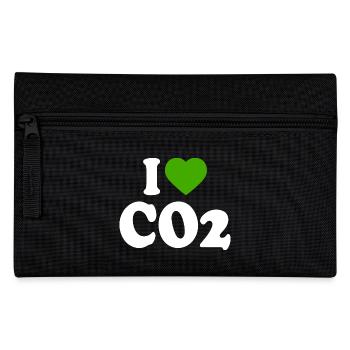 I love co2 - Pencil Case - black - Front