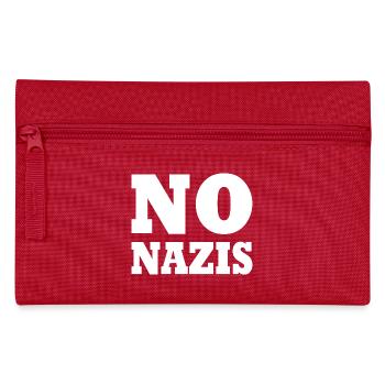 Pas de nazis - Trousse - rouge - Devant
