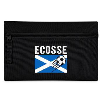 Scotland Flag Scottish Football Gift - Pencil Case - black - Front