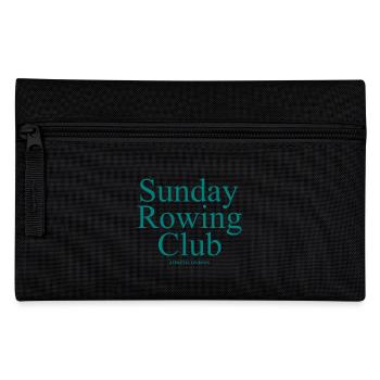 Sunday Rowing Club - Rudern - Ruderer - Ruderin - Federtasche - Schwarz - Vorne