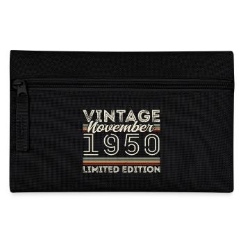 Né en novembre 1950 Anniversaire en novembre 1950 - Trousse - noir - Devant