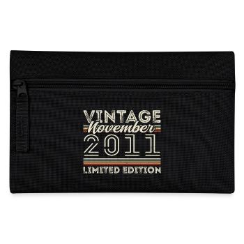 Millésime Novembre 2011 Anniversaire Novembre 2011 - Trousse - noir - Devant