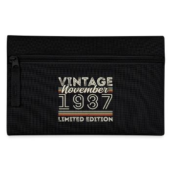 Jahrgang November 1987 Geburtstag November 1987 - Federtasche - Schwarz - Vorne
