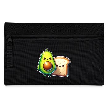 Avocado Toast - Federtasche - Schwarz - Vorne