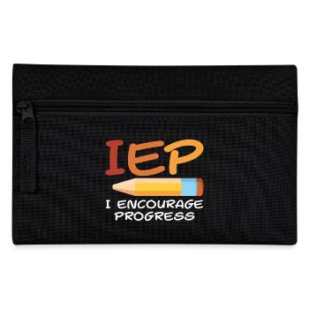 IEP SPED Teacher Art | Special Education Teacher - Pencil Case - black - Front