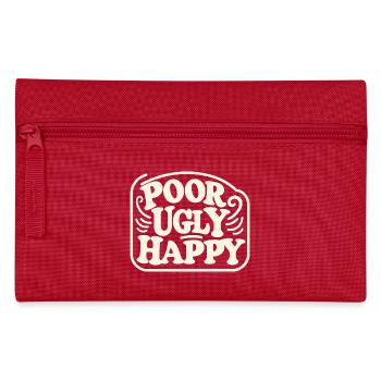 Poor Ugly Happy 6 - Federtasche - Rot - Vorne