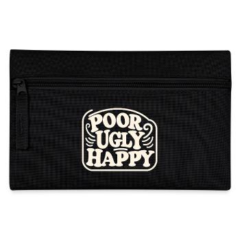 Poor Ugly Happy 6 - Federtasche - Schwarz - Vorne