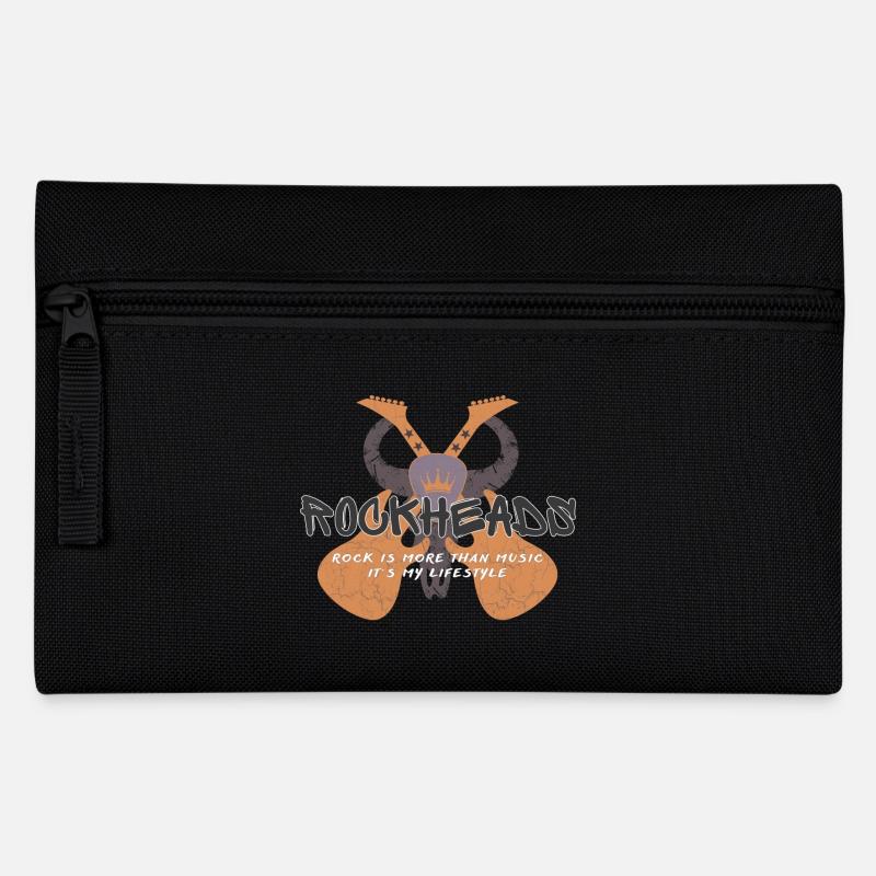ROCKHEADS - Federtasche - Schwarz