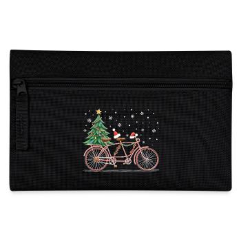 Fahrrad Weihnachtsbeleuchtung - Federtasche - Schwarz - Vorne